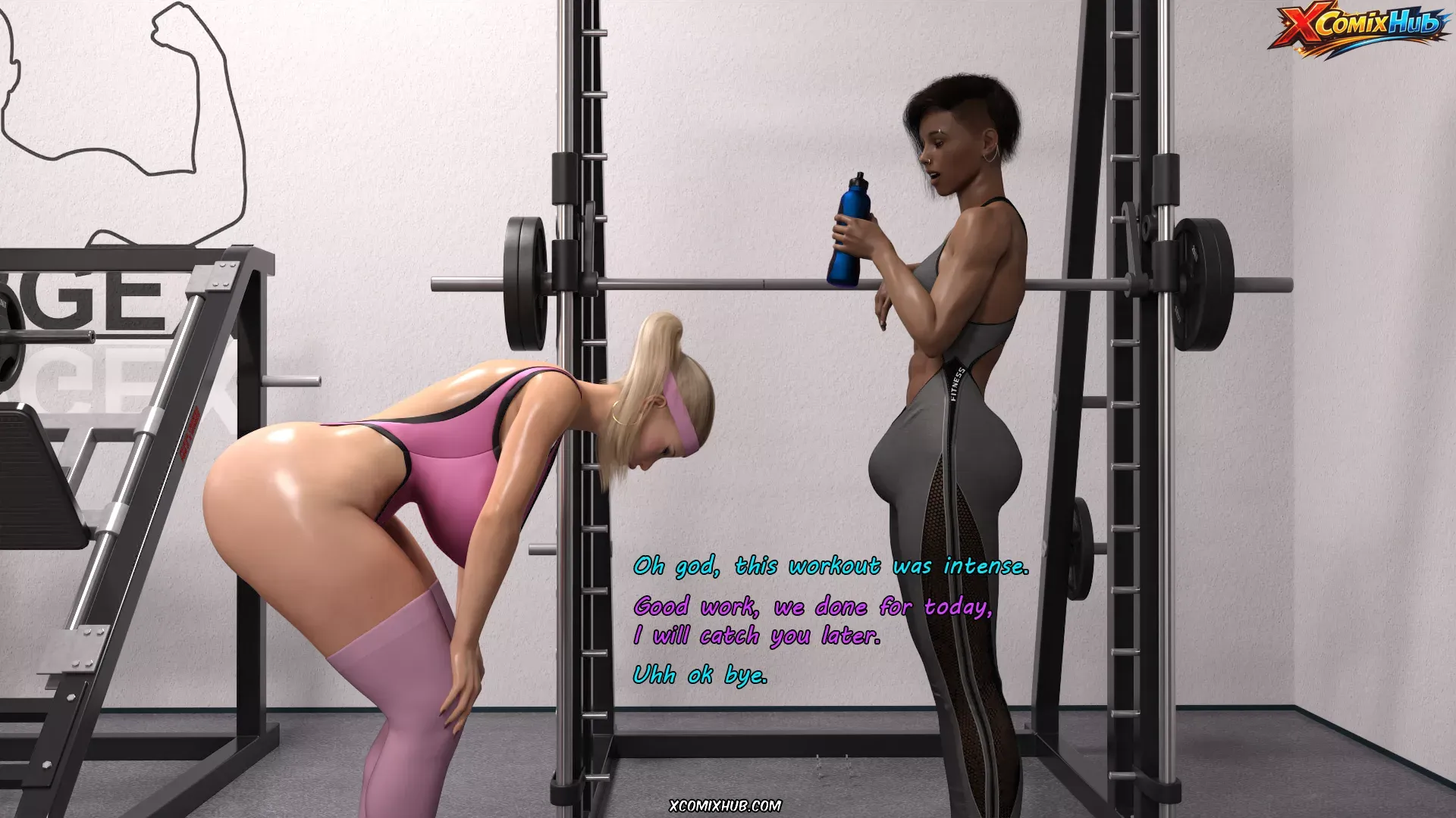 Extra_workout Serge3dx 107 Comic Page 107